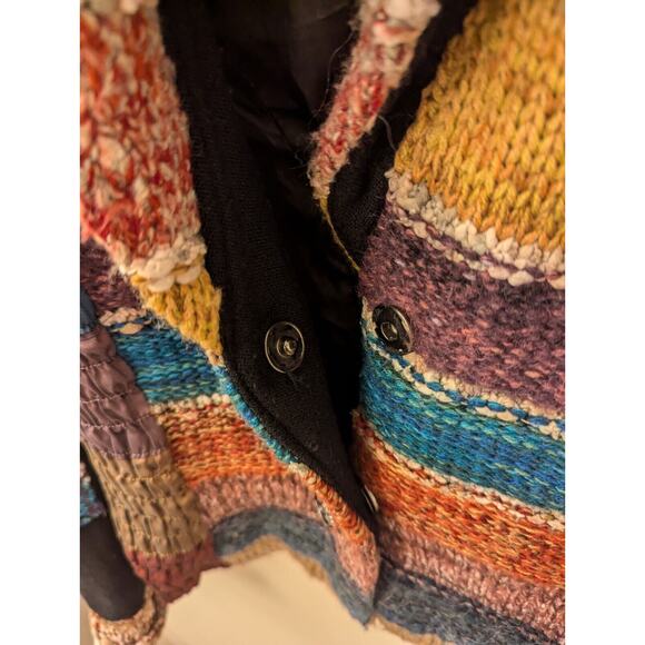 LULU-H women's blazer jacket 30% wool 70% viscose Size M - Picture 6 of 9